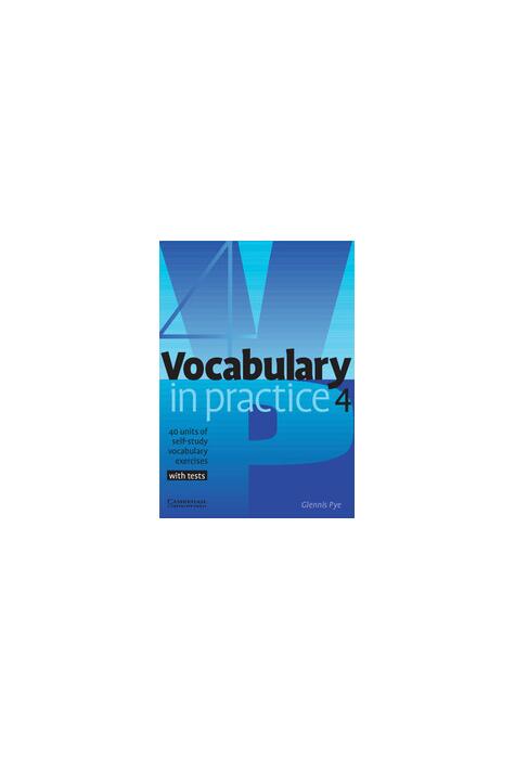 Copertă produs Vocabulary in Practice 4