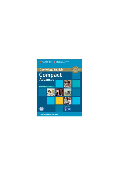 Copertă produs Compact Advanced Student's Book with Answers with CD-ROM