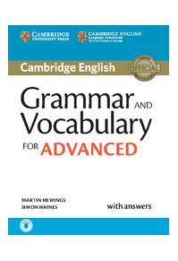 Copertă produs Grammar and Vocabulary for Advanced Book with Answers and Audio