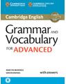 Copertă produs Grammar and Vocabulary for Advanced Book with Answers and Audio - thumb 1