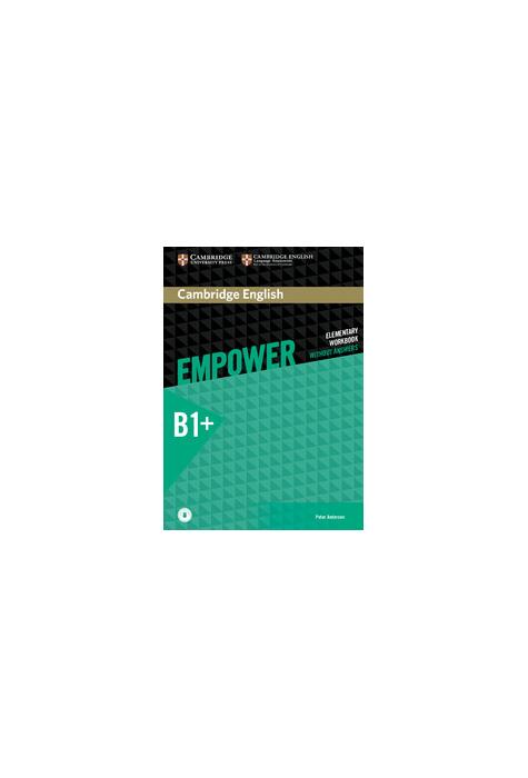 Copertă produs Cambridge English Empower Intermediate Workbook without Answers with Downloadable Audio