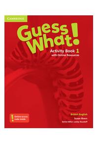 Copertă produs Guess What! Level 1 Activity Book with Online Resources British English