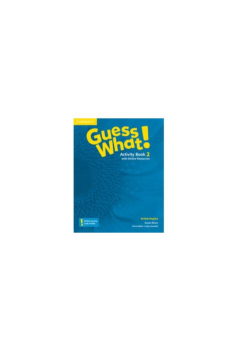 Copertă produs Guess What! Level 2 Activity Book with Online Resources British English