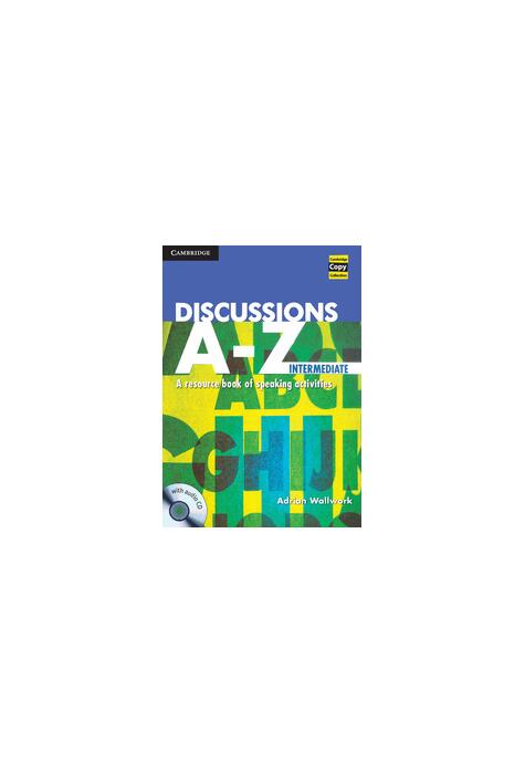 Copertă produs Discussions A-Z Intermediate Book and Audio CD