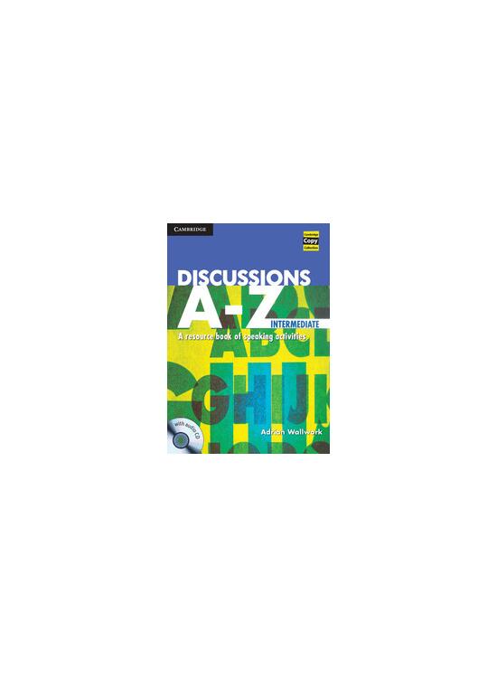Copertă produs Discussions A-Z Intermediate Book and Audio CD - gallery big 1