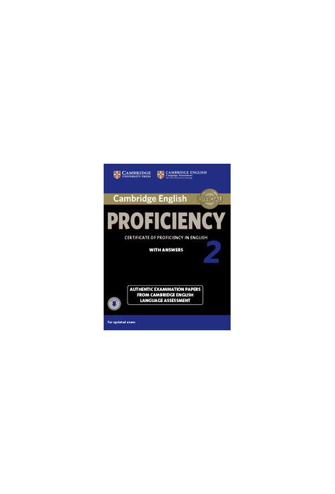 Copertă produs Cambridge English Proficiency 2 Student's Book with Answers with Audio