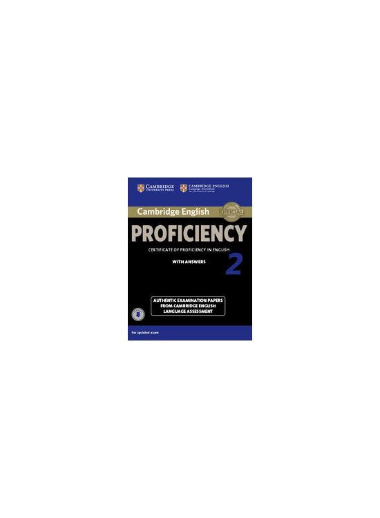 Copertă produs Cambridge English Proficiency 2 Student's Book with Answers with Audio - gallery big 1