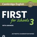 Copertă produs Cambridge English First for Schools 3 Student's Book with Answers with Audio - gallery small 