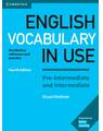 Copertă produs English Vocabulary in Use Pre-intermediate and Intermediate Book with Answers - thumb 1