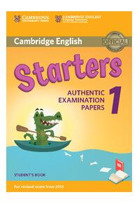 Copertă produs Cambridge English  Starters 1 for Revised Exam from 2018 Student's Book