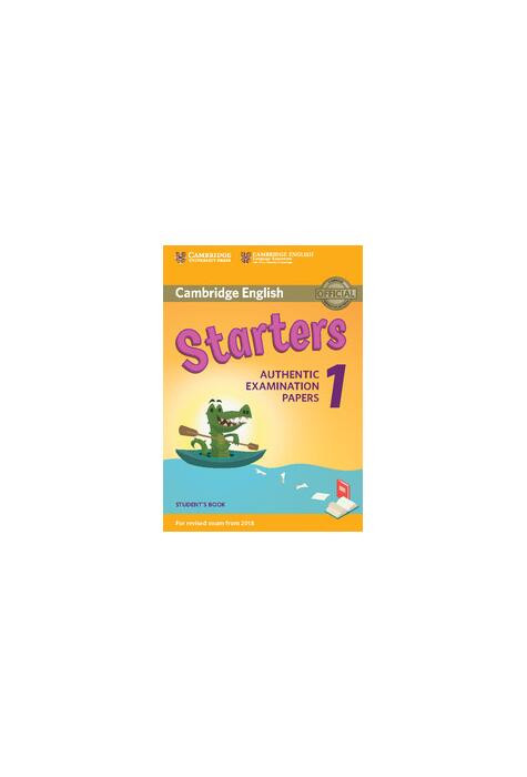 Copertă produs Cambridge English  Starters 1 for Revised Exam from 2018 Student's Book