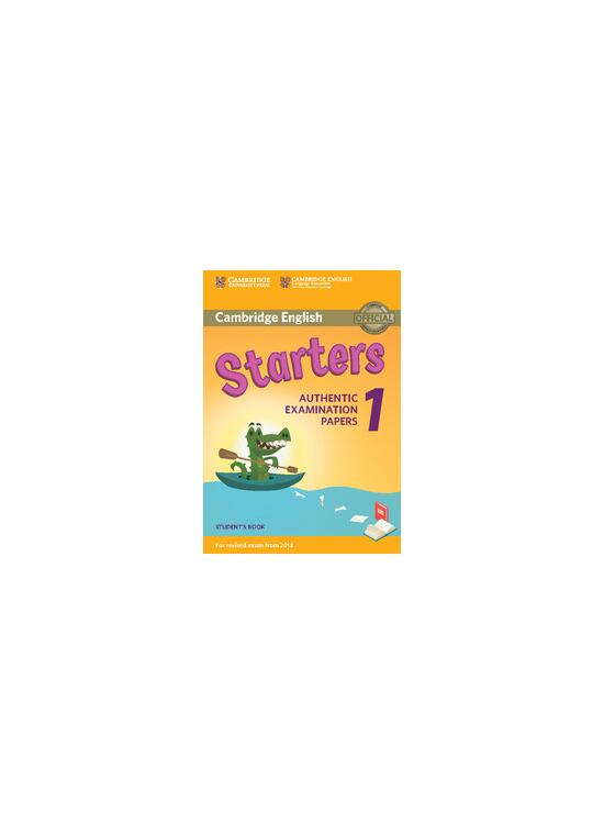 Copertă produs Cambridge English  Starters 1 for Revised Exam from 2018 Student's Book - gallery big 1