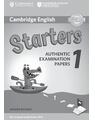 Copertă produs Cambridge English Starters 1 for Revised Exam from 2018 Answer Booklet - thumb 1