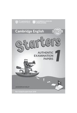 Copertă produs Cambridge English Starters 1 for Revised Exam from 2018 Answer Booklet