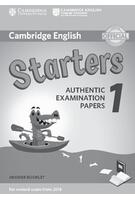 Cambridge English Starters 1 for Revised Exam from 2018 Answer Booklet