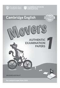 Copertă produs Cambridge English Movers 1 for Revised Exam from 2018 Answer Booklet