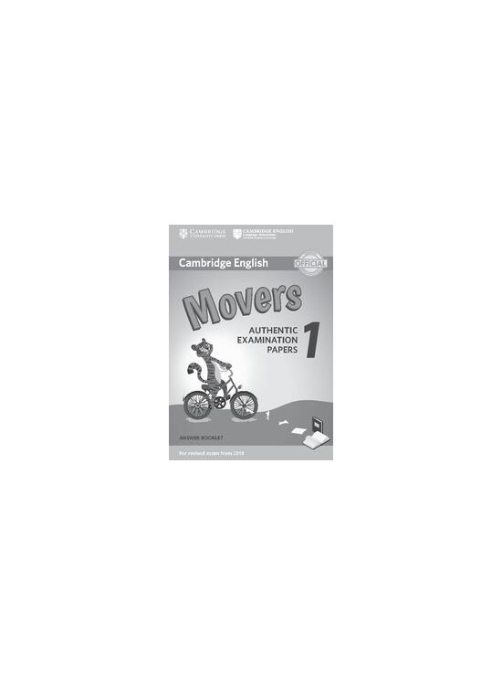Copertă produs Cambridge English Movers 1 for Revised Exam from 2018 Answer Booklet - gallery big 1