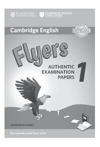 Copertă produs Cambridge English Flyers 1 for Revised Exam from 2018 Answer Booklet