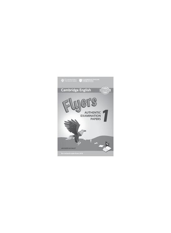 Copertă produs Cambridge English Flyers 1 for Revised Exam from 2018 Answer Booklet - gallery big 1