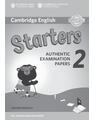 Copertă produs Cambridge English Young Learners 2 for Revised Exam from 2018 Starters Answer Booklet - thumb 1