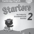 Copertă produs Cambridge English Young Learners 2 for Revised Exam from 2018 Starters Answer Booklet - gallery small 