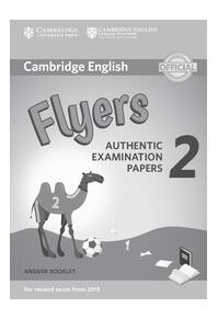 Copertă produs Cambridge English Young Learners 2 for Revised Exam from 2018 Flyers Answer Booklet