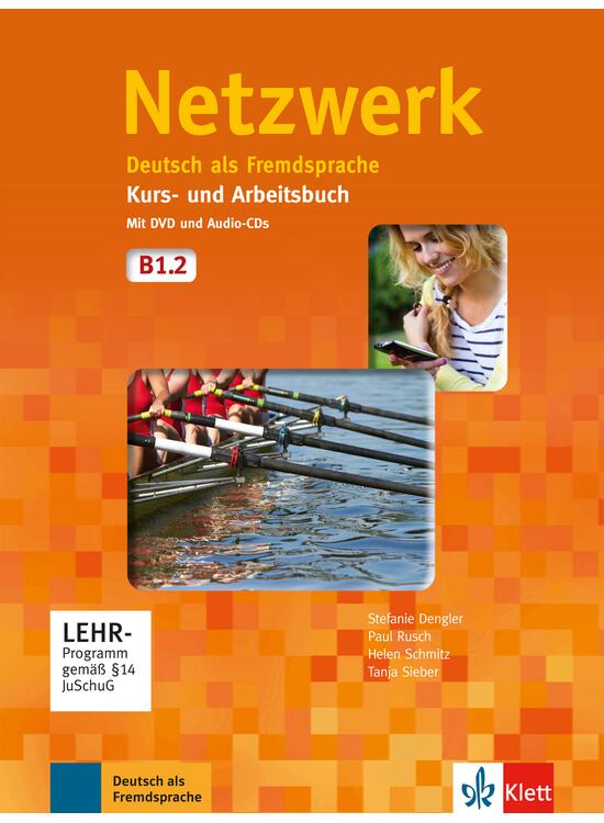 Copertă produs Netzwerk B1.2, Kurs- und Arbeitsbuch mit DVD und 2 Audio-CDs - gallery big 1