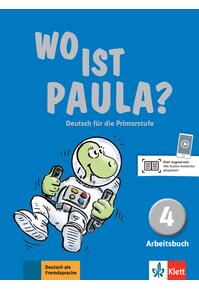 Copertă produs Wo ist Paula? 4: Arbeitsbuch mit CD-ROM