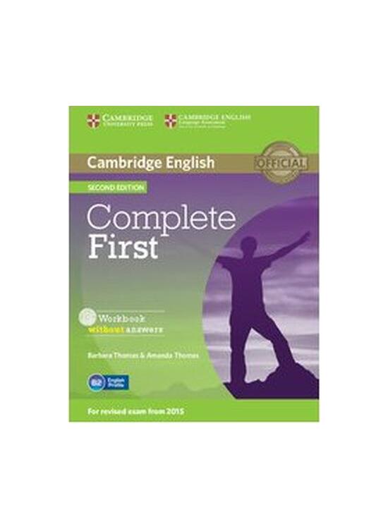 Copertă produs Complete First Workbook without Answers with Audio CD - gallery big 1