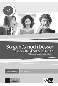 Copertă produs So geht&rsquo;s noch besser zum Goethe-/&Ouml;SD-Zertifikat B1