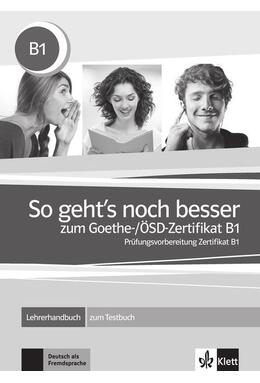 Copertă produs So geht&rsquo;s noch besser zum Goethe-/&Ouml;SD-Zertifikat B1