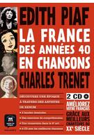 Imagine produs La France en chansons : La France des annees 40 en chansons + 2 CD Piaf et Trenet(A1)