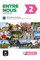 Imagine produs Entre nous 2: Livre de l'&eacute;l&egrave;ve + cahier d'activit&eacute;s + CD (A2)