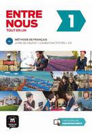 Imagine produs Entre nous 1: Livre de l'&eacute;l&egrave;ve + cahier d'activit&eacute;s + 2CD (A1)