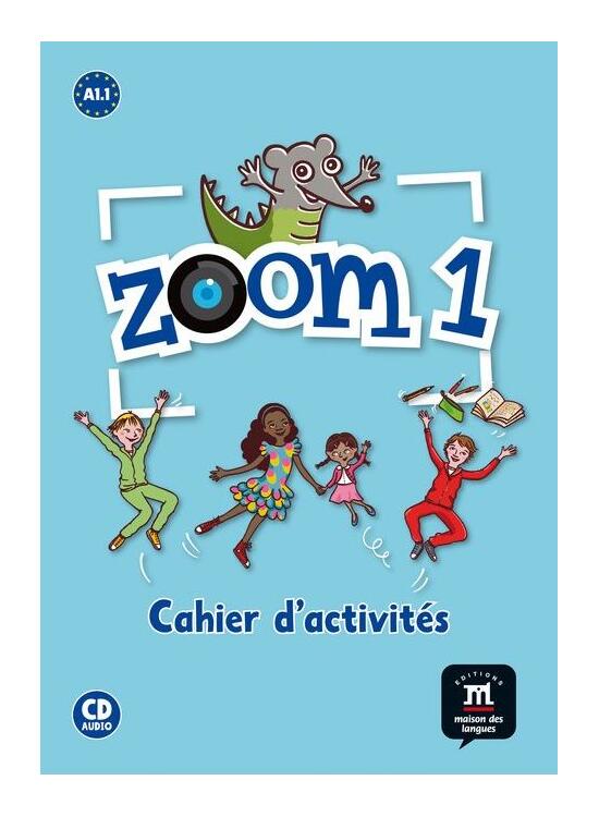 Copertă produs Zoom 1  - Cahier d'exercices FLE + CD - gallery big 1