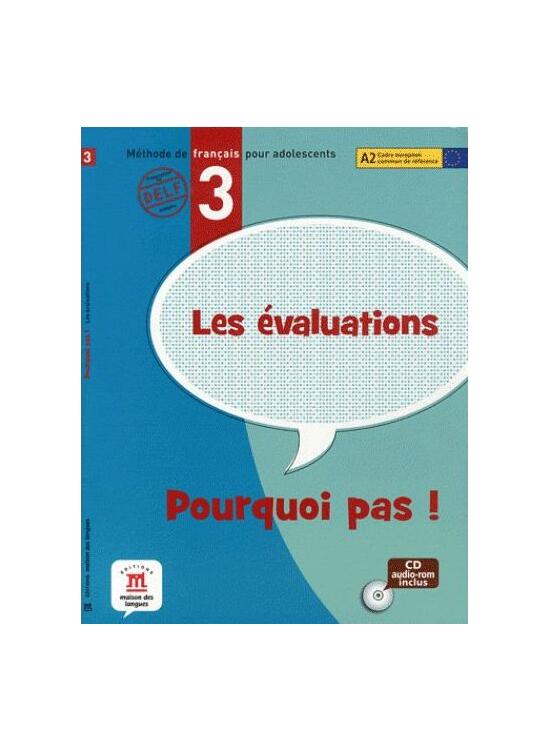 Copertă produs Les &eacute;valuations de Pourquoi Pas! 3 + CD (A2) - gallery big 1