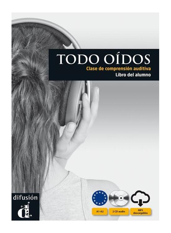 Copertă produs Todo oidos - Clase de comprension auditiva : Libro del alumno + CD (A1-A2) - gallery big 1