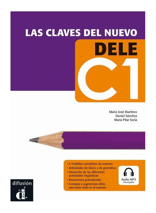 Copertă produs Las claves del nuevo DELE + mp3 descargable (C1) - gallery big 1