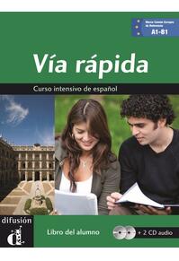 Copertă produs Via rapida : Libro + 2 CD (A1, A2, B1)