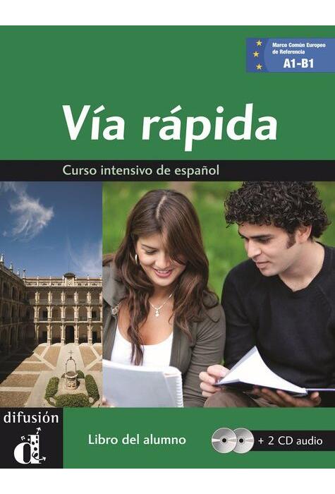 Copertă produs Via rapida : Libro + 2 CD (A1, A2, B1)