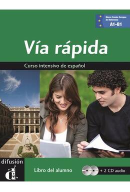 Copertă produs Via rapida : Libro + 2 CD (A1, A2, B1)