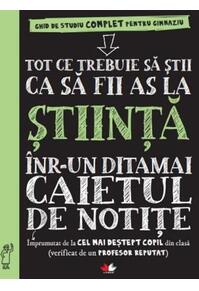Copertă produs Tot ce trebuie să știi ca să fii as la științe &icirc;ntr-un ditamai caietul de notițe