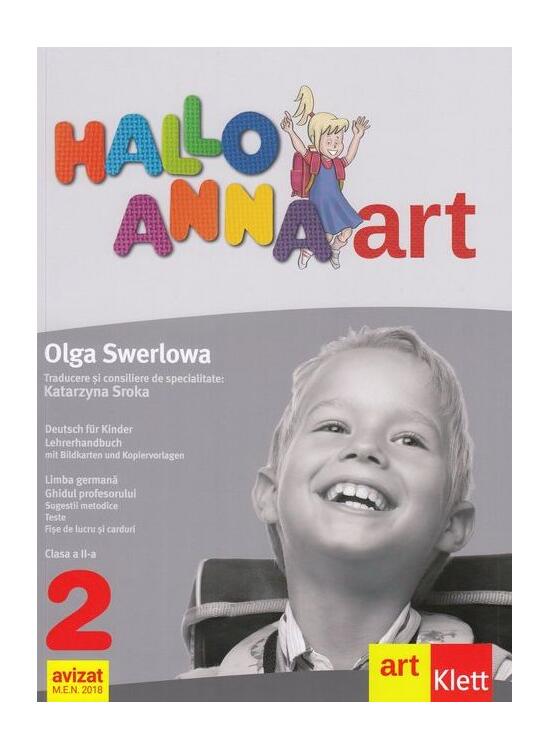 Copertă produs Hallo Anna. Limba Germană. Ghidul profesorului. Clasa a II-a - gallery big 1