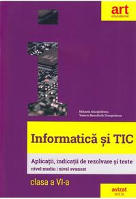 Copertă produs Informatică și TIC. Clasa a VI-a