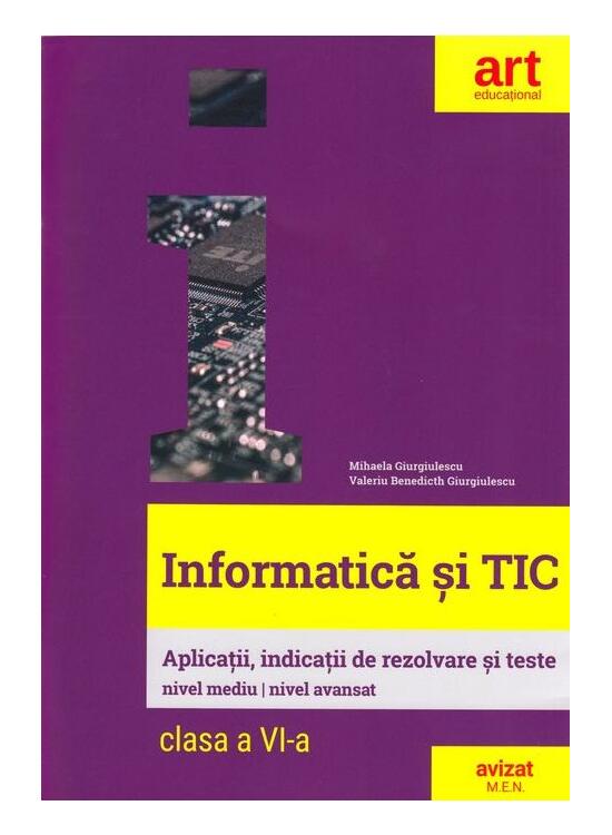 Copertă produs Informatică și TIC. Clasa a VI-a - gallery big 1