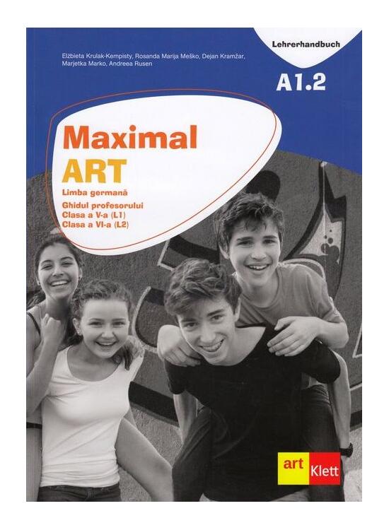Copertă produs Maximal. Limba Germană. Clasa a V-a (L1). Clasa a VI-a (L2). Ghidul profesorului - gallery big 1