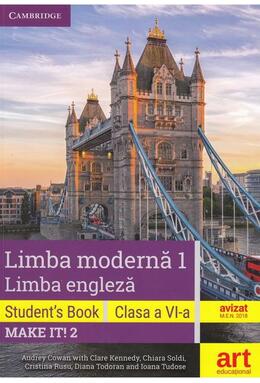Copertă produs Limba engleză. Clasa a VI-a. Cartea elevului (Student's Book - Make it! 2)