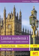 Limba engleză (studiu intensiv). Clasa a VI-a. Cartea elevului (Student's book - Eyes Open 2)