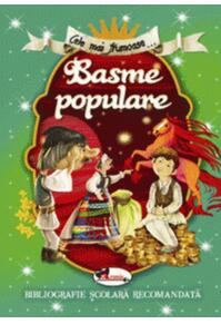 Copertă produs Cele mai frumoase Basme populare