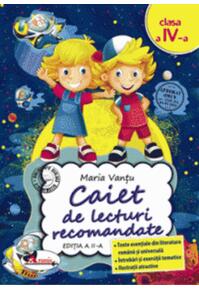 Copertă produs Caiet de lecturi recomandate Clasa a IV-a
